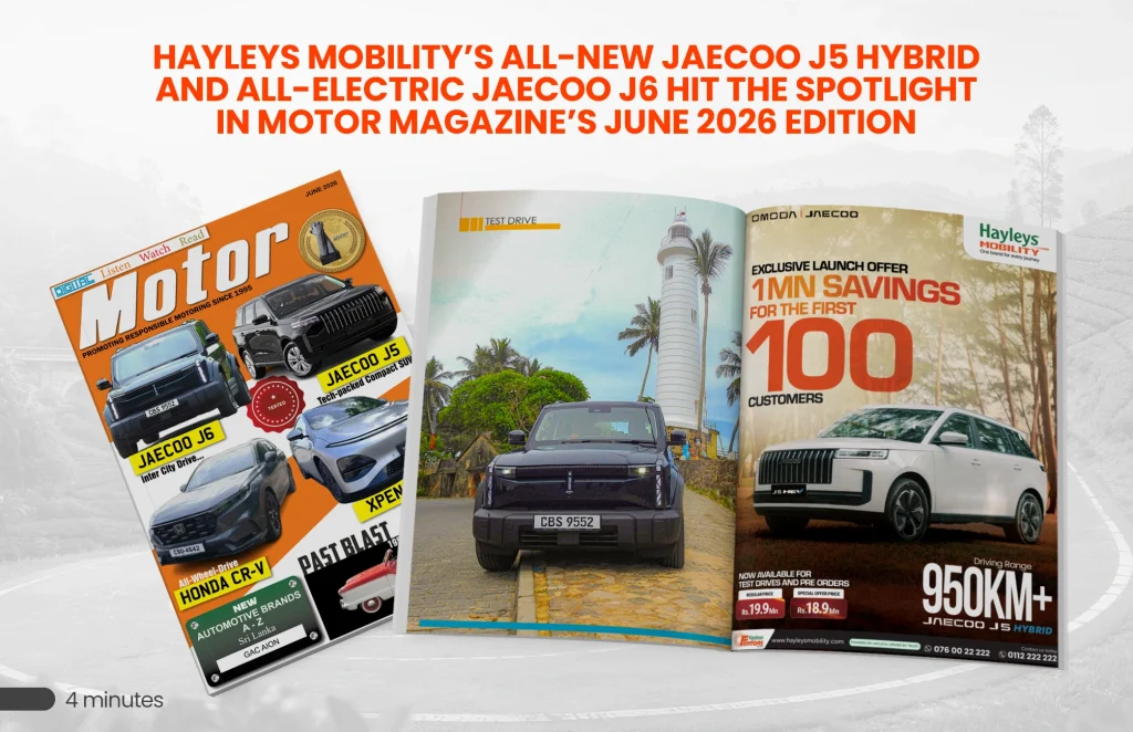 All Electric Jaecoo J6 Inter City Drive